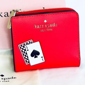 Kate Spade Lucky Draw Zip Bifold Wallet